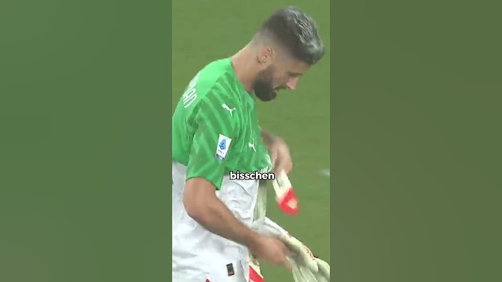 Vielleicht bin ich kein Feldspieler, sondern Manuel Neuer😏