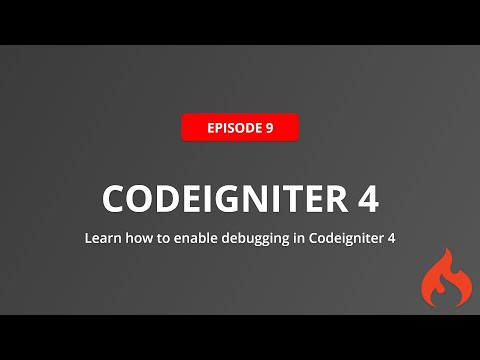 #9 How to enable debugging in codeigniter 4 | codeigniter 4 development mode