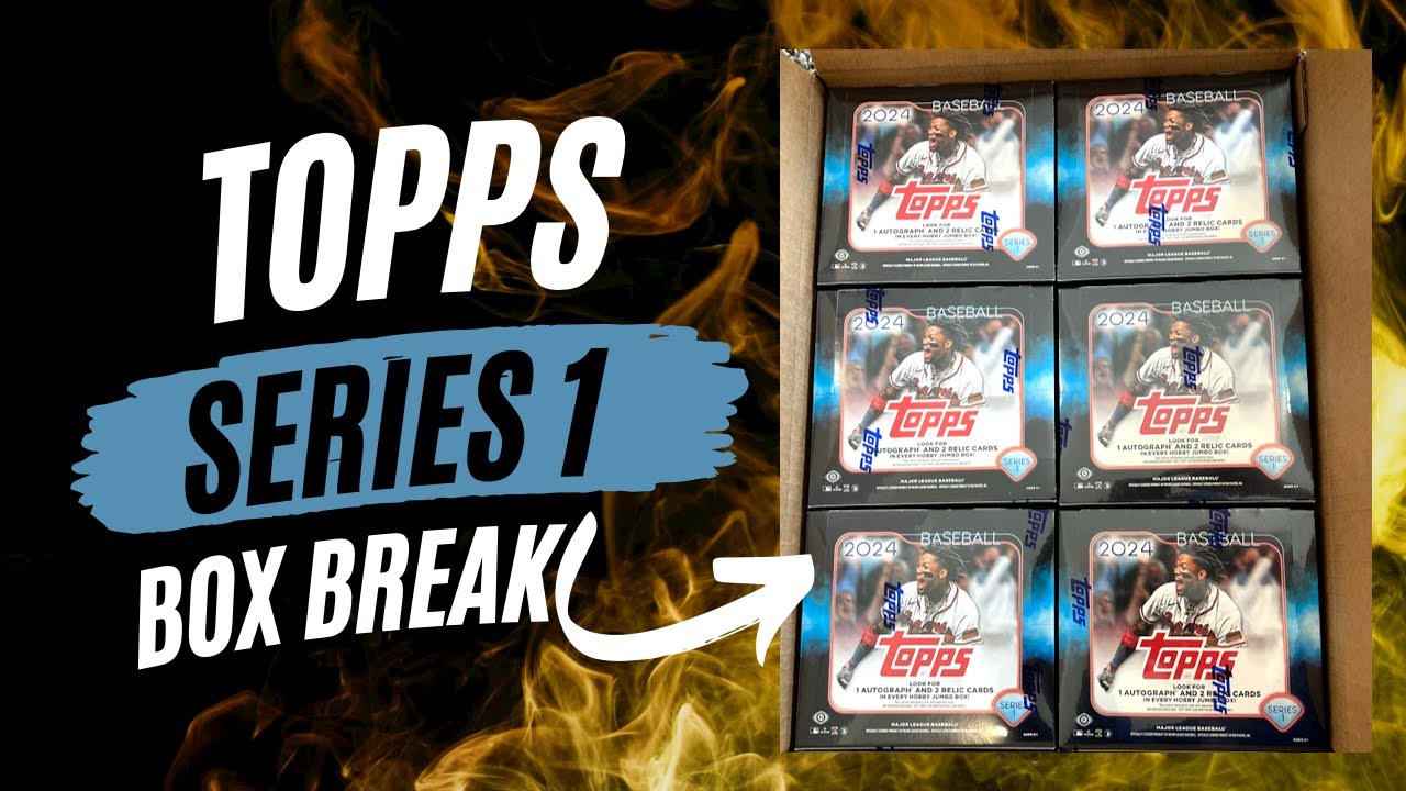 2024 Topps Series 1 Jumbo Box Break YouTube