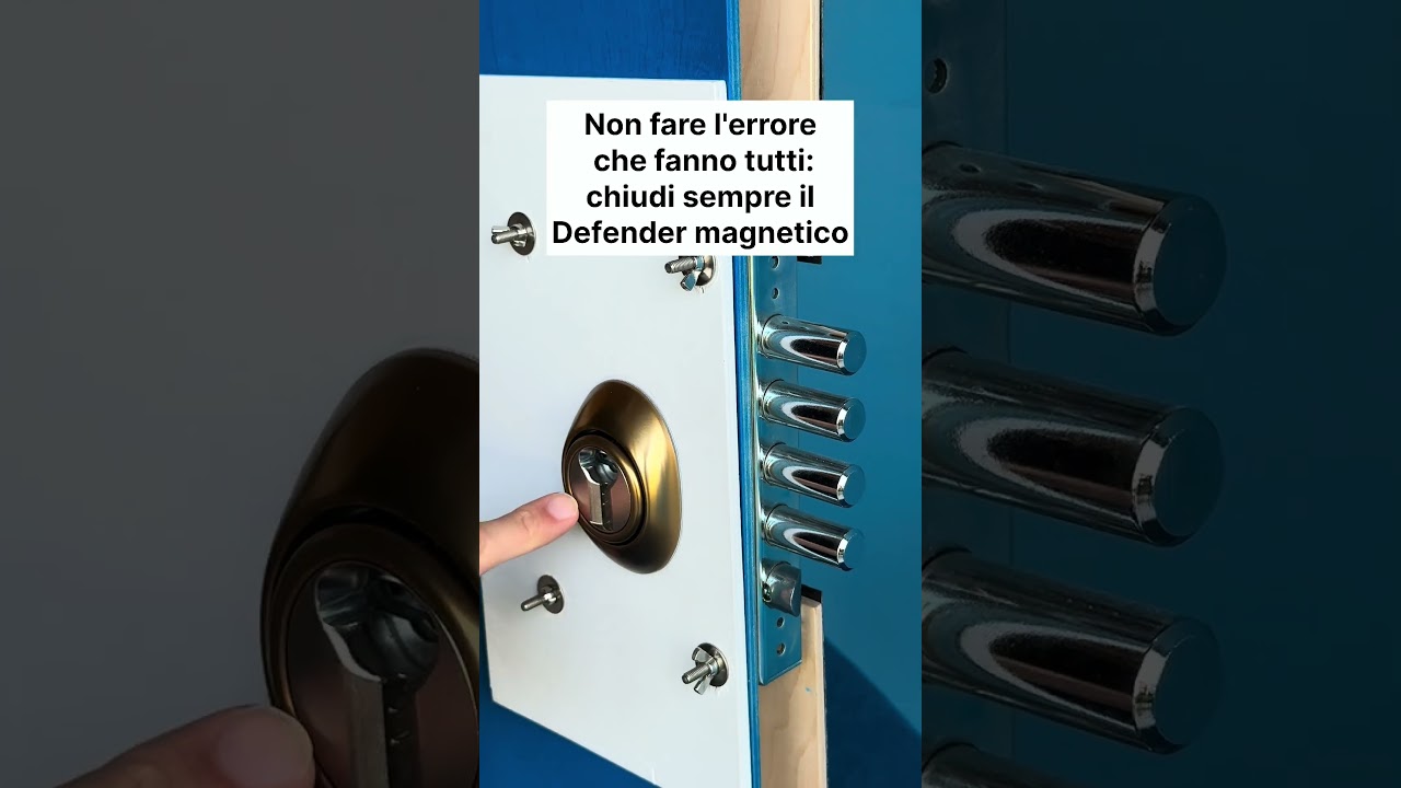 [Defender magnetico] È davvero la soluzione di sicurezza adatta alla mia porta? #shorts