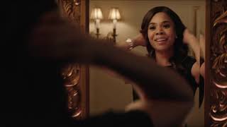 Maya in the bath room losing her sh*t after seeing Shaft
