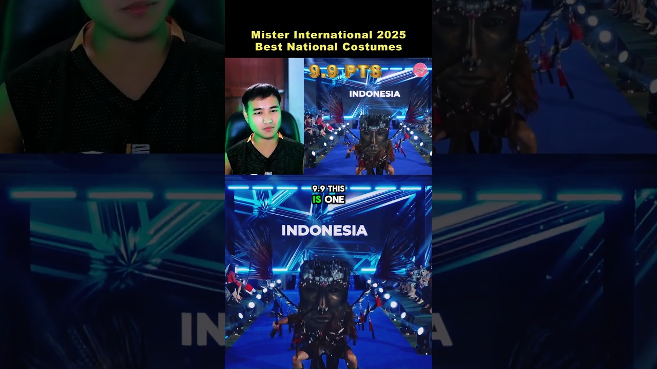🇮🇩Mister International Indonesia National Costume | Reaction 