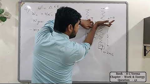 H C Verma - Work & Energy - Q 41