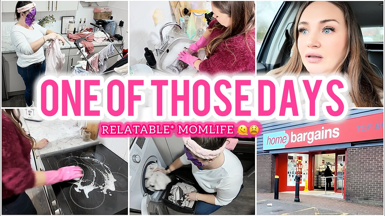 Trying to Get It All Done | Homebargins haul | Cleaning Motivation | Real Mum Life 😩