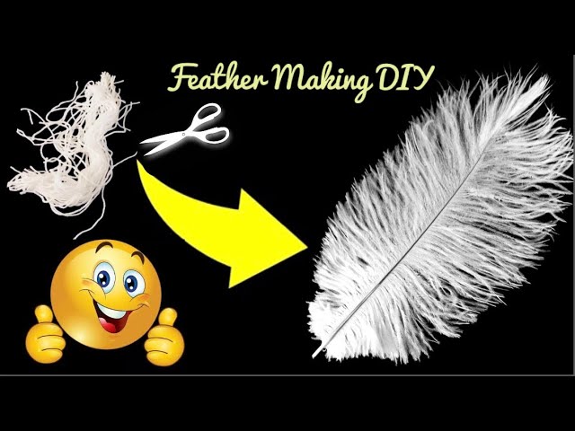 Fake Feathers, Can Be Realistic (Not Fast) · How To Make A Feather · How To  by EstherC