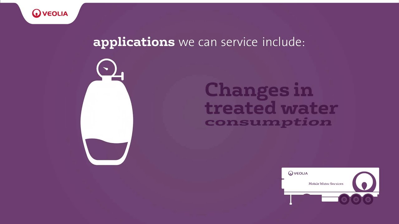 Veolia Mobile Water Services planned work Operating Sites YouTube