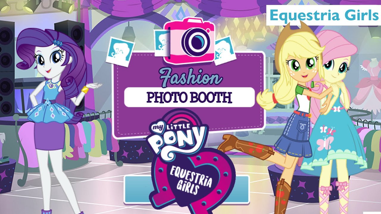 MY LITTLE PONY: FASHION-PHOTO-BOOTH - YouTube