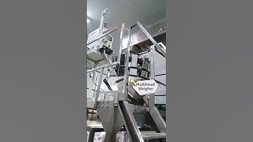 Walnut Automatic Packing Machine | Multi-Head Weigher & Z Elevator | Dry Fruits Packaging #shorts