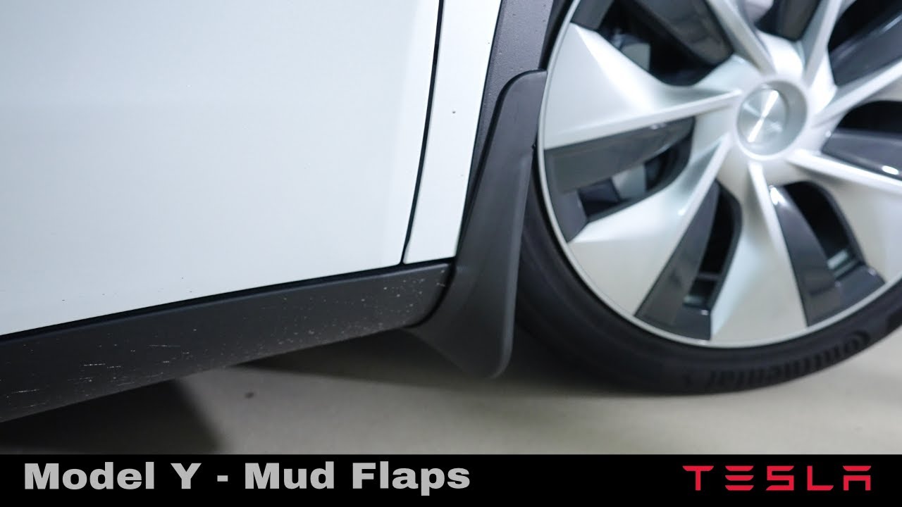 Tesla Model Y - Mud Flaps Install 