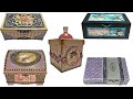 TOP 5 IDEAS FOR DECOUPAGE BOXES  / DECOUPAGE ON WOODEN BOXES