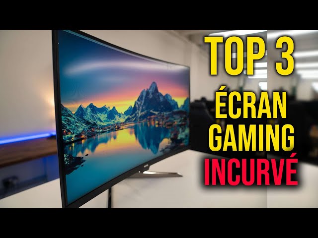 ⭐️ TOP 3 : ECRAN PC INCURVÉ 2023 