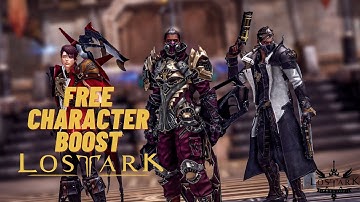 Lost Ark How to get your FREE POWERPASS / CHARACTER BOOST!!
