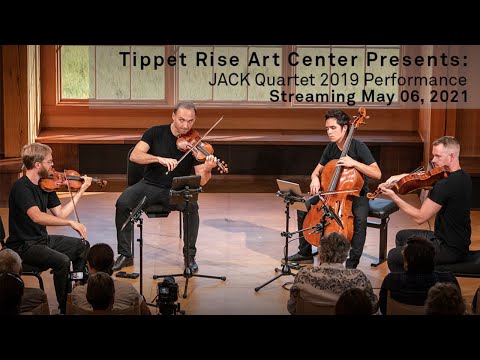 JACK Quartet, Tippet Rise Art Center, August, 3rd 2019