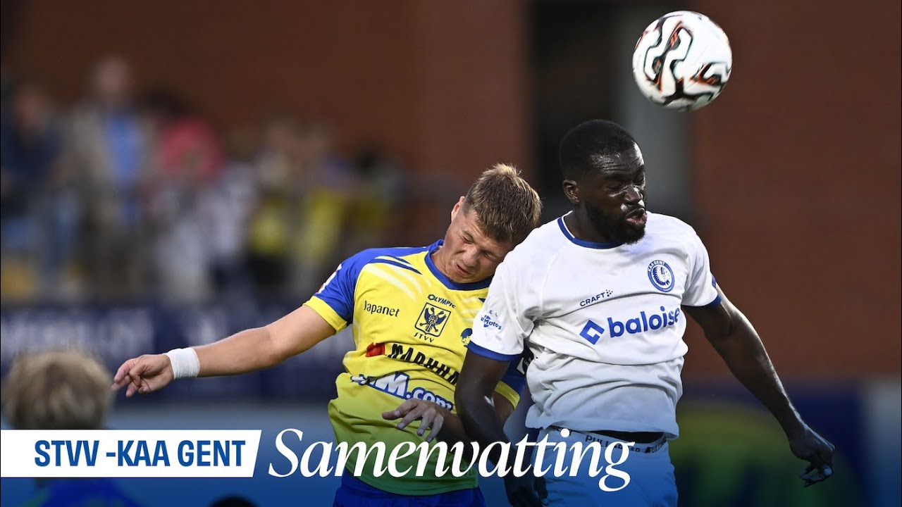 🎬 STVV - KAA Gent: 3-1 (MD1 JPL 🏆)