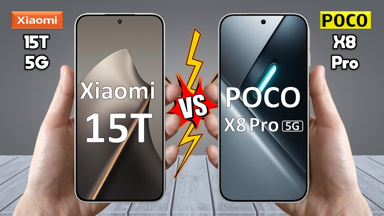 Xiaomi 15T против Poco X8 Pro — полное сравнение 🔥 Techvs