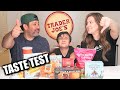 HIT or MISS? TRADER JOE'S TASTE TEST | Trying Samples of Trader Joe's Items for the First Time
