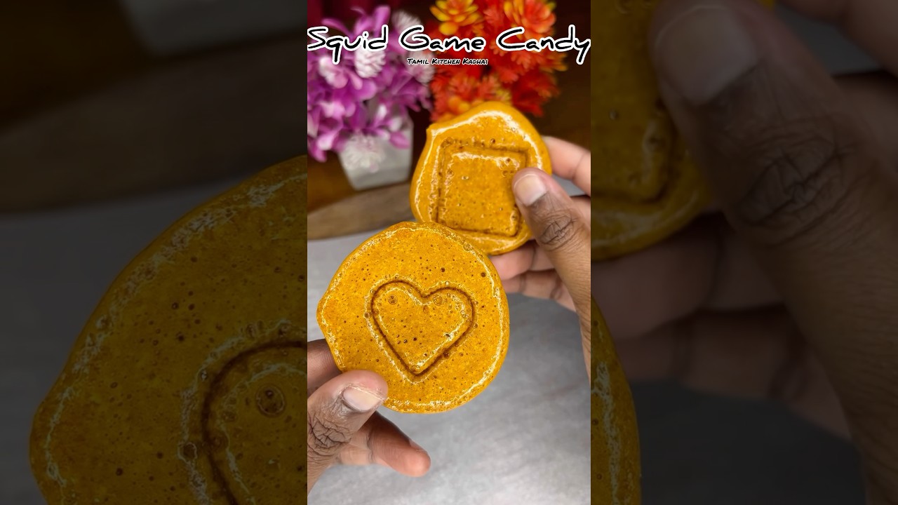 Squid Game Candy | Dalgona Candy 