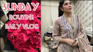 Sunday routine / daily vlog / @AroojSherry #trending #minivlog #skincare