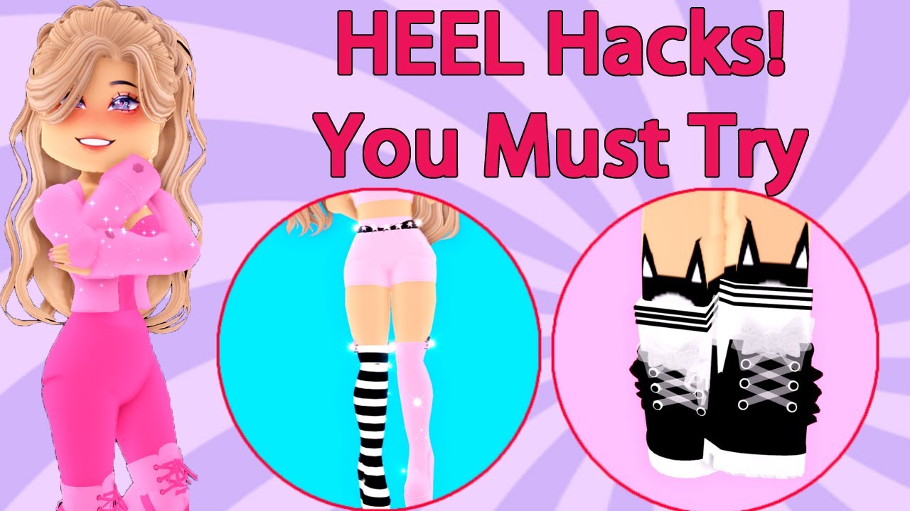 HEEL HACKS That You NEED To Try Royale High Outfit Hacks YouTube