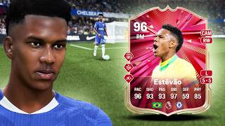 96 ESTEVAO NATIONAL PRIDE RED PLAYER REVIEW IN FC 26! | FC 26 ULTIMATE TEAM