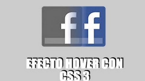 Efecto Hover con imagenes (HTML/CSS)