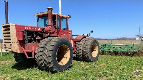 Spring 2020 Field Work with a Versatile 850 Tractor
