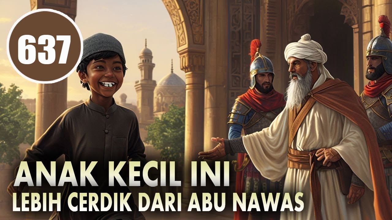 ABU NAWAS DAN PRAJURIT ISTANA DIKELABUI ANAK KECIL - HUMOR SUFI