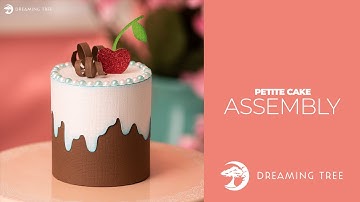 SVG File - Petite Cake - Assembly Tutorial (For Cricut, Silhouette, and ScanNCut)