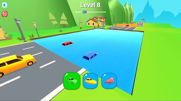 Shape-shifting Part 9 Games All Levels Gameplay Android IOS, Walkthrough Mobile Stick Run