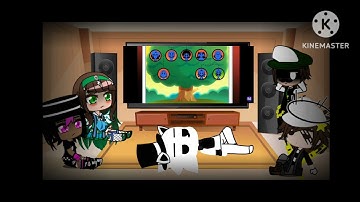 My friends react to "Ready player 2" gacha life