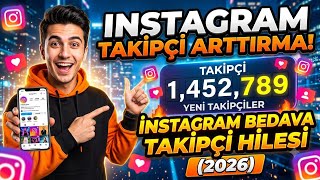 İnstagram Taki̇pçi̇ Arttirma İnstagram Bedava Taki̇pçi̇ Hi̇lesi̇ (2026)