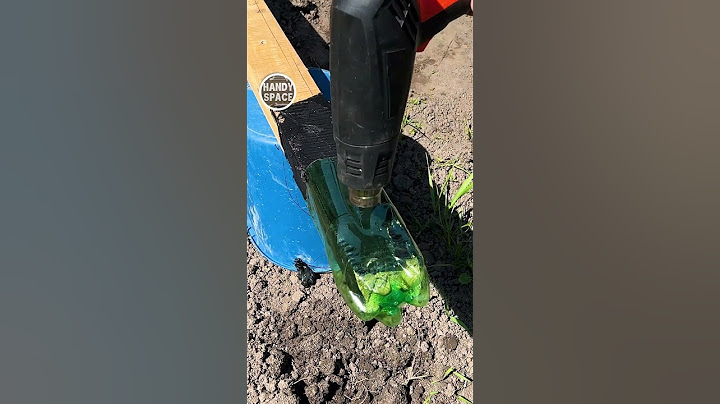 Craftsmen Take Note! Clever Trick with Asphalt Mastic and a Bottle!