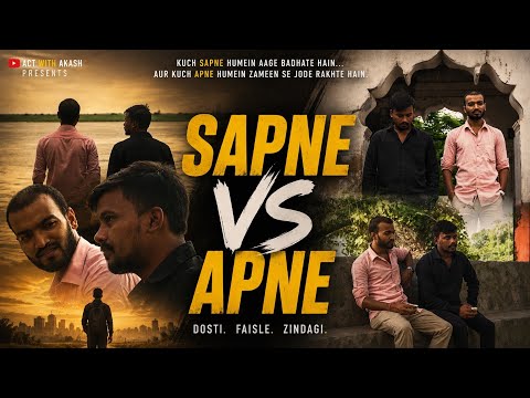 SAPNE VS APNE #shortfilm || LIFE CHANGING STORY | MOTIVATIONAL DIALOGUES by Akash_Gupta_