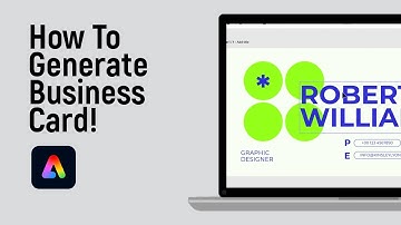 How to Generate Business Card in Adobe Express [easy]