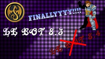 AQW - I FINALLY FOUND AN WORKING LE BOT!! *Le Bot 8.3* (Still Working November 2018)