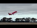 Emb 145 jgr take off orange