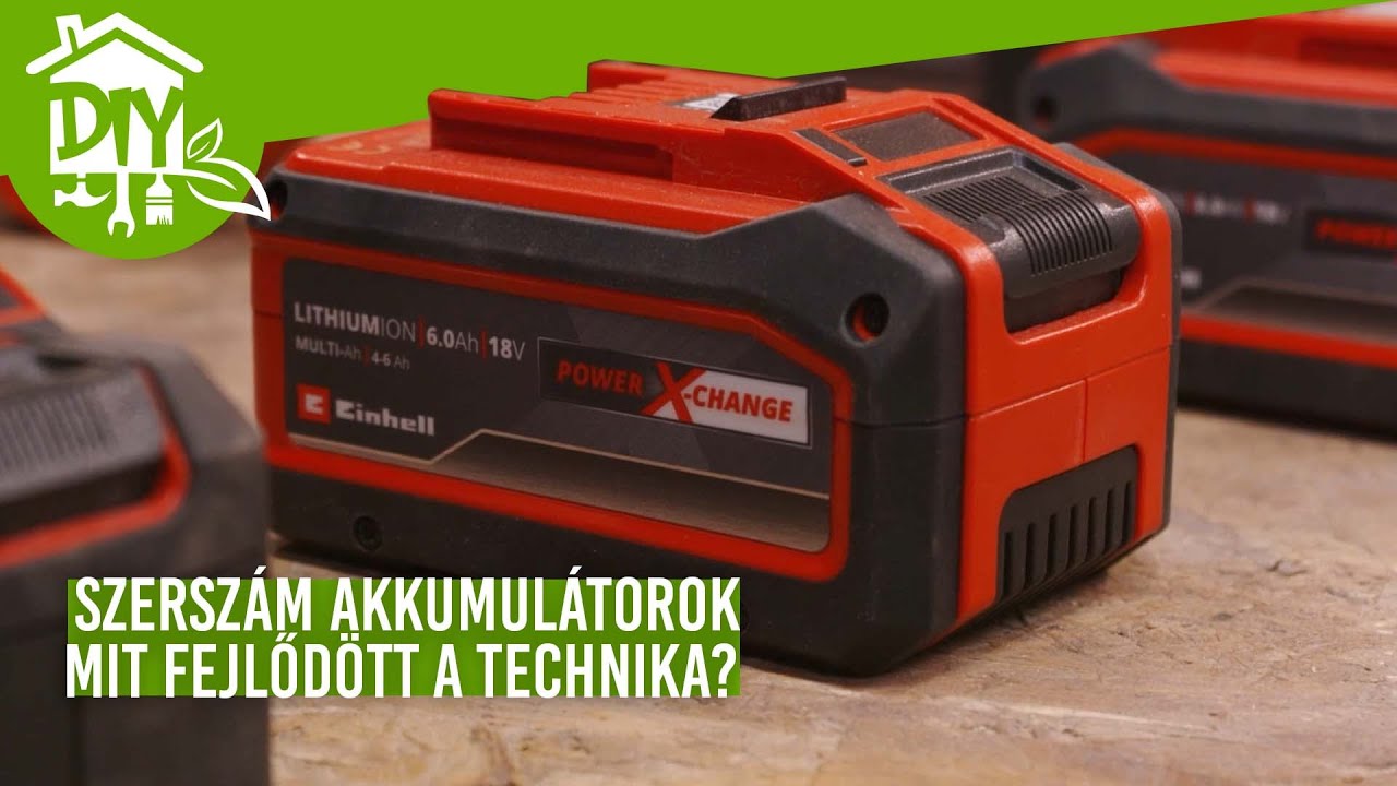 Szerszám akkumulátorok! Mit fejlődött a technika?