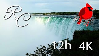 4k, 12 Hours of Niagara’s Falls, Soothing Relaxation Waterfall Sound and a Refreshing Mist.  🐦 screenshot 4