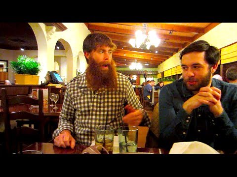 DINNER WITH BEARDED STRANGERS!!! ---- Day 122: 12/22/13 - DINNER WITH BEARDED STRANGERS!!! ---- Day 122: 12/22/13