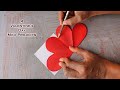 4 Beautiful Valentines Day card ideas| Handmade Valentines Day cards