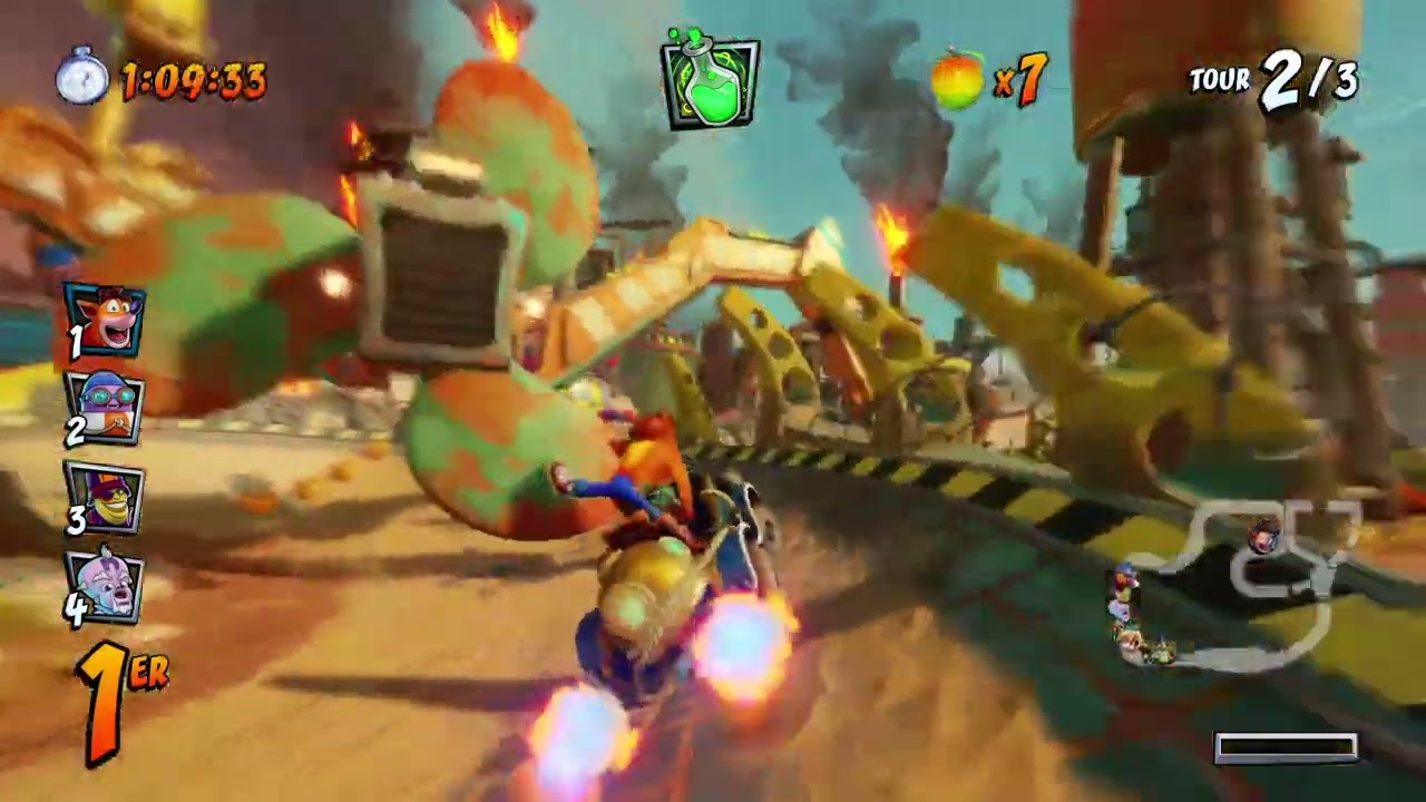 CTR : Nitro Fueled : Megamix Mania (Crash)
