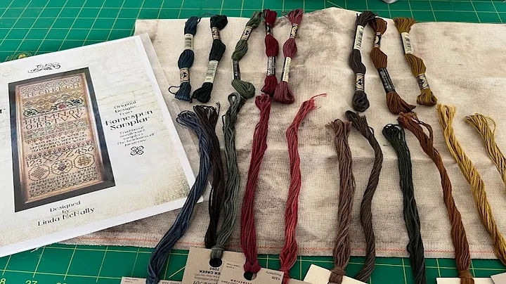 Karen Combs FlossTube #4 - WIPS, stitchy plans, fa...