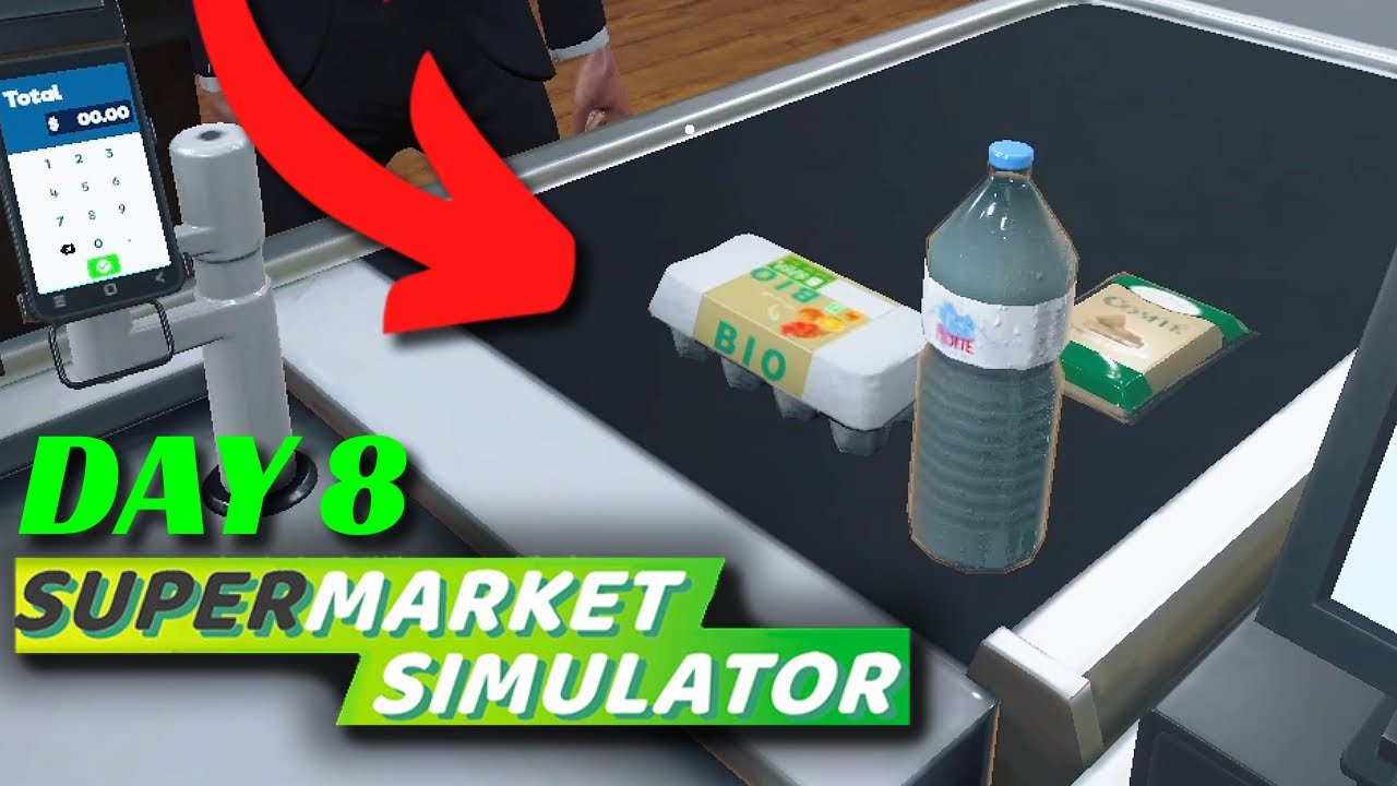 narrowly beating the odds! | Supermarket Simulator | Lets Play