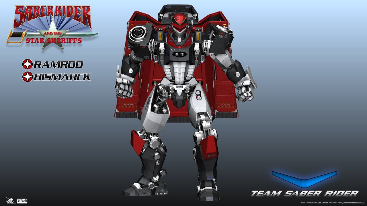 Saber Rider and the Star Sheriffs - Making-of Ramrod MK-01 international Version