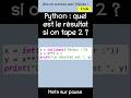 Python : Saisie et affichage (épisode 2).