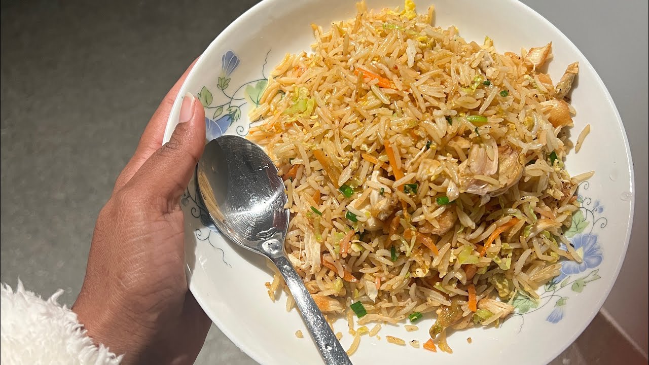 කටට කෙල උනනවා මේ ෆ්‍රයිඩ් රයිස් එකේ රහට | Chinese In-Laws Approved Mouth-Watering Chicken Fried Rice