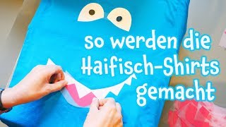 Making of "Der kleine Haifisch" Shirts ♫ DONIKKL Kinderlieder ♫ Singen, Tanzen, Bewegen