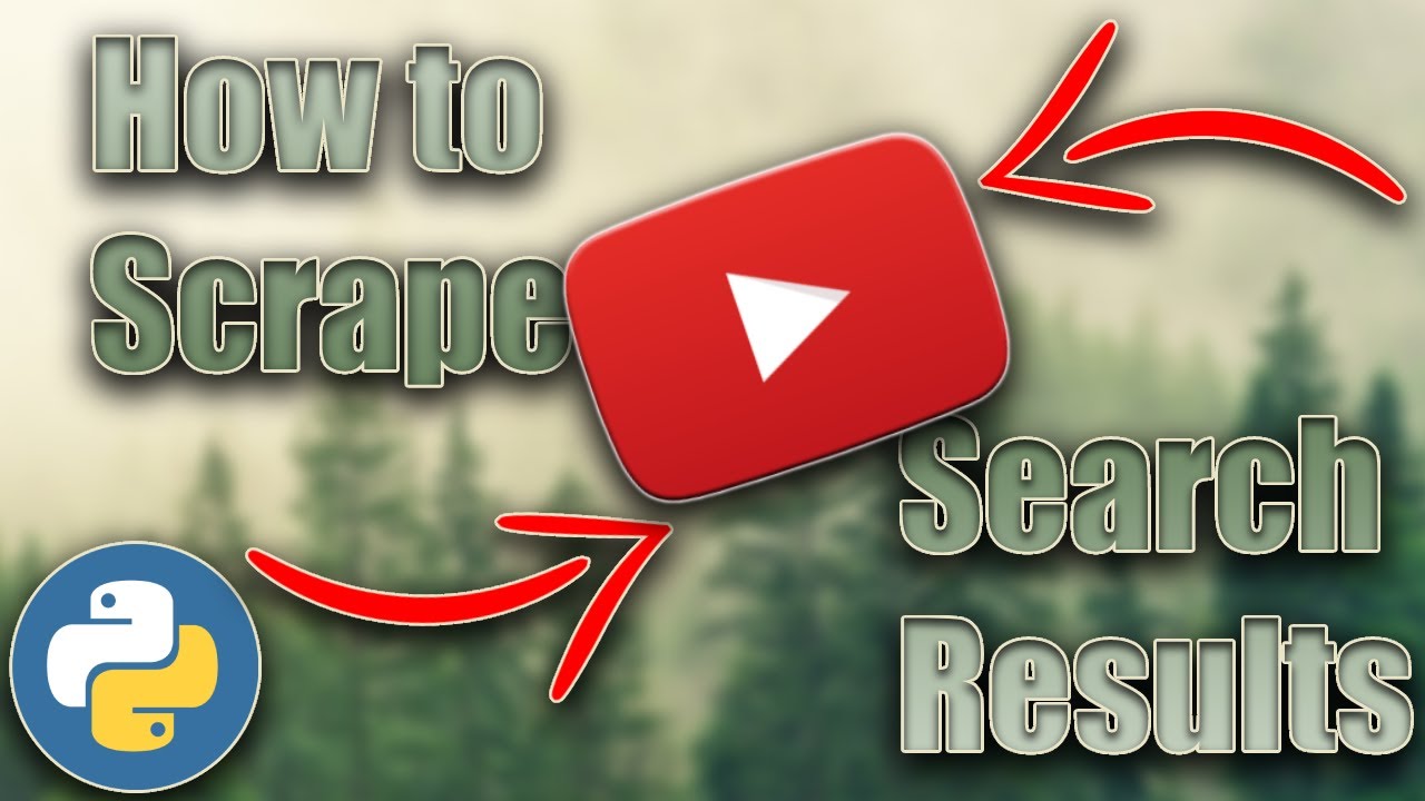 โปรแกรมดึงเน็ต  New Update  Scrape YouTube Search Results Using Python || Python Tutorial