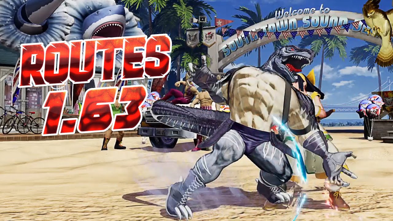 KOF XV : KING OF DINOSAUR - Combos Off Cr b  !