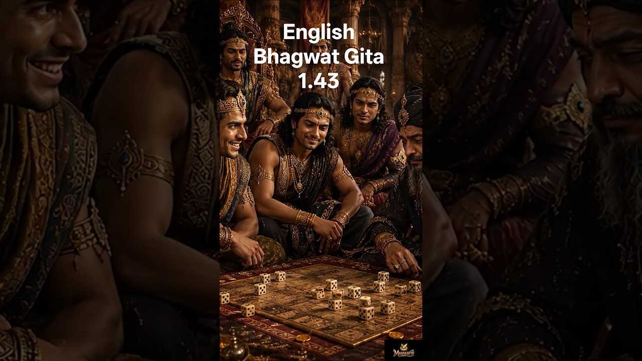 1.43 English Bhagavad Gita Chapter 1 Shlok 43 | War Can Destroy Generations of Values